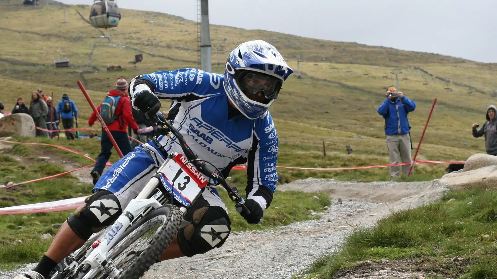 David Vazquez Lopez — Fort William World Cup 2009 · DHI qualifying