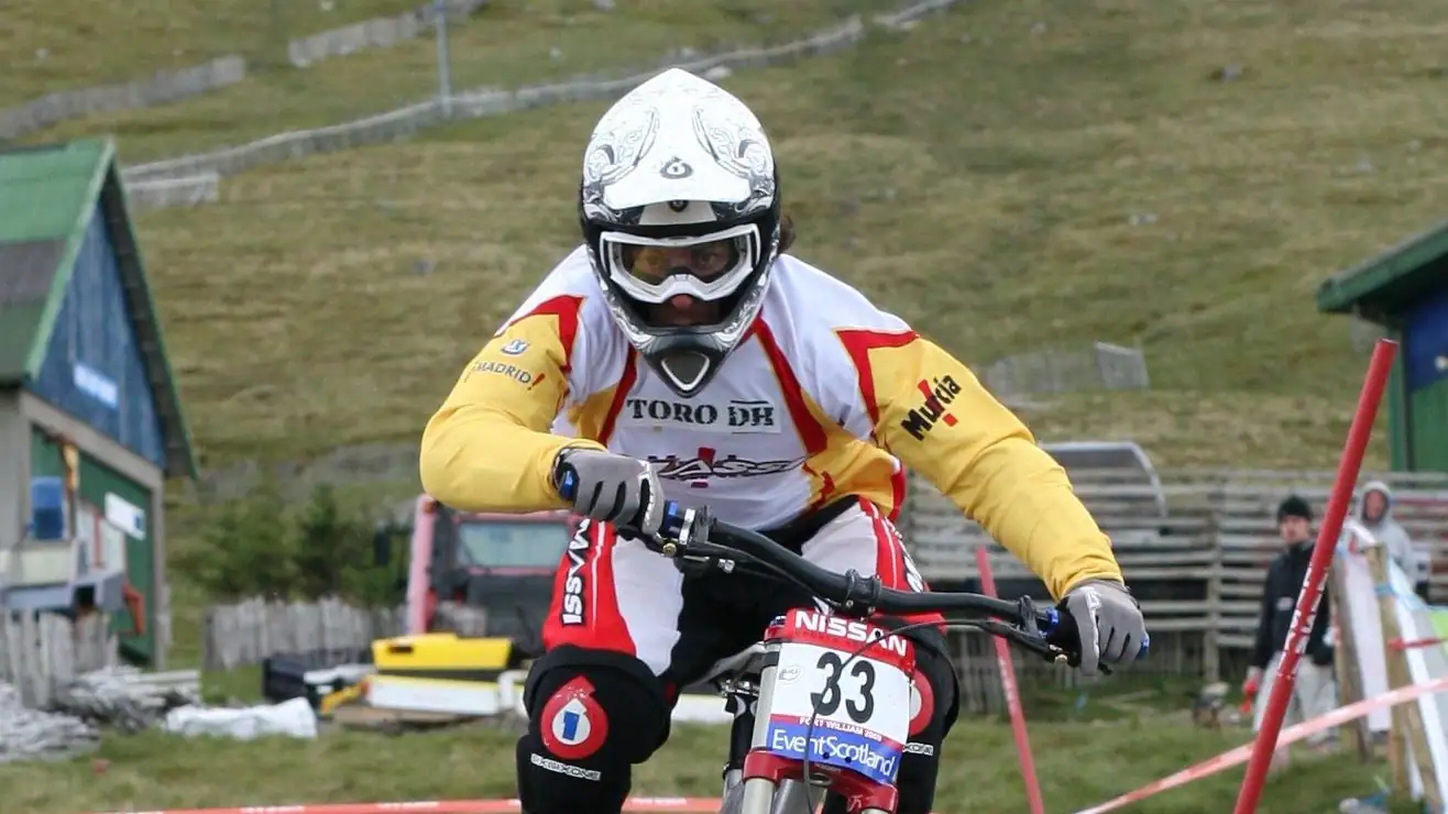 Ivan Oulego Moreno — Fort William World Cup 2009 · DHI qualifying