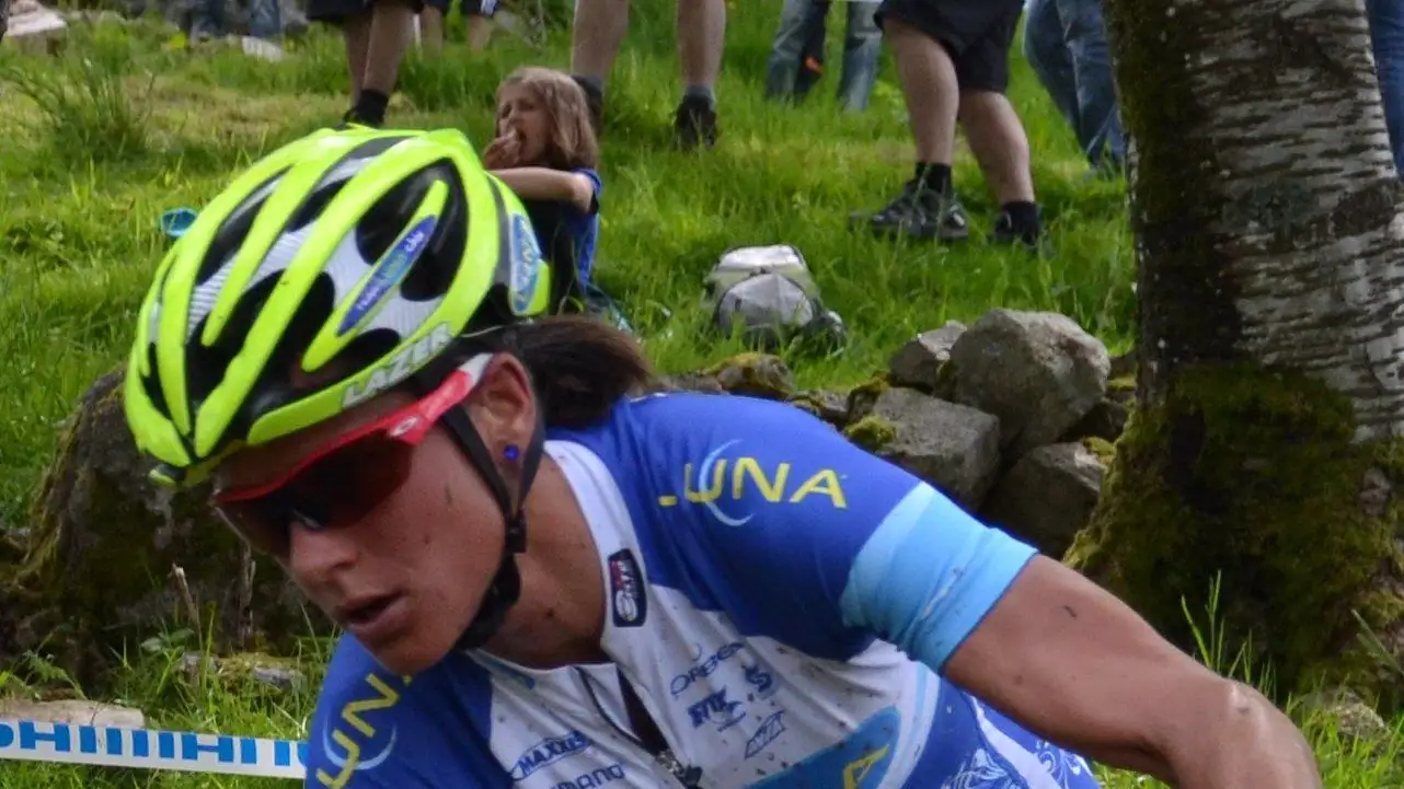 Katerina Nash — La Bresse World Cup 2012 · XCO