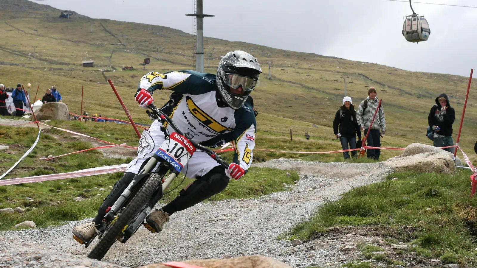 Marc Beaumont — Fort William World Cup 2009 · DHI qualifying