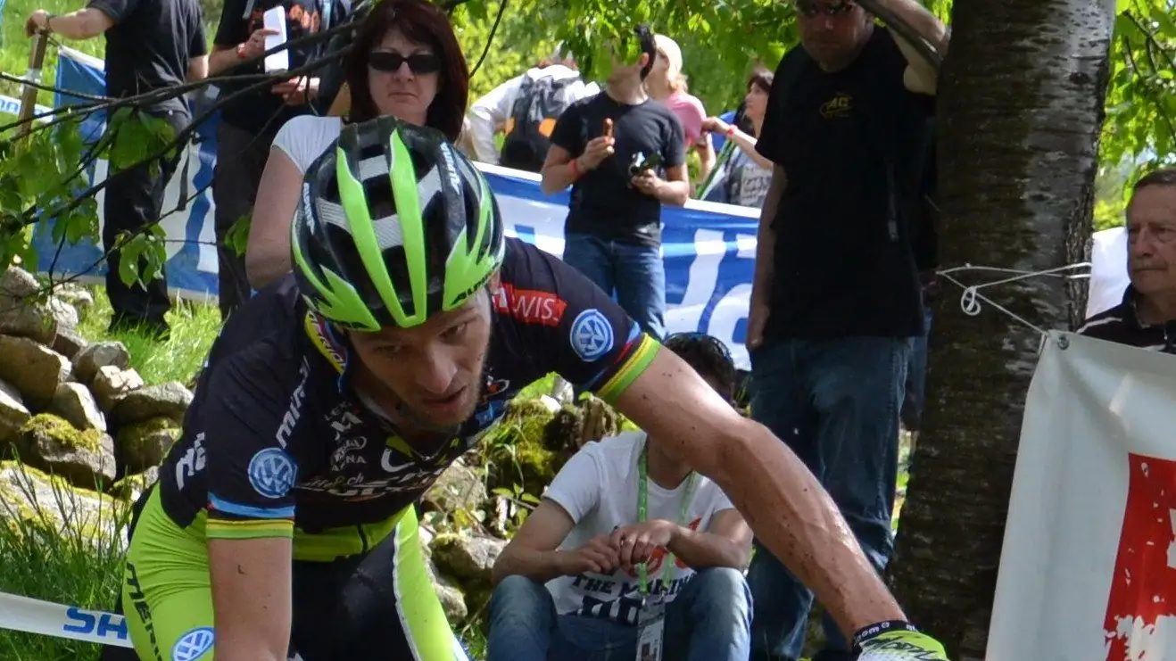 Ralph Näf — La Bresse World Cup 2012 · XCO