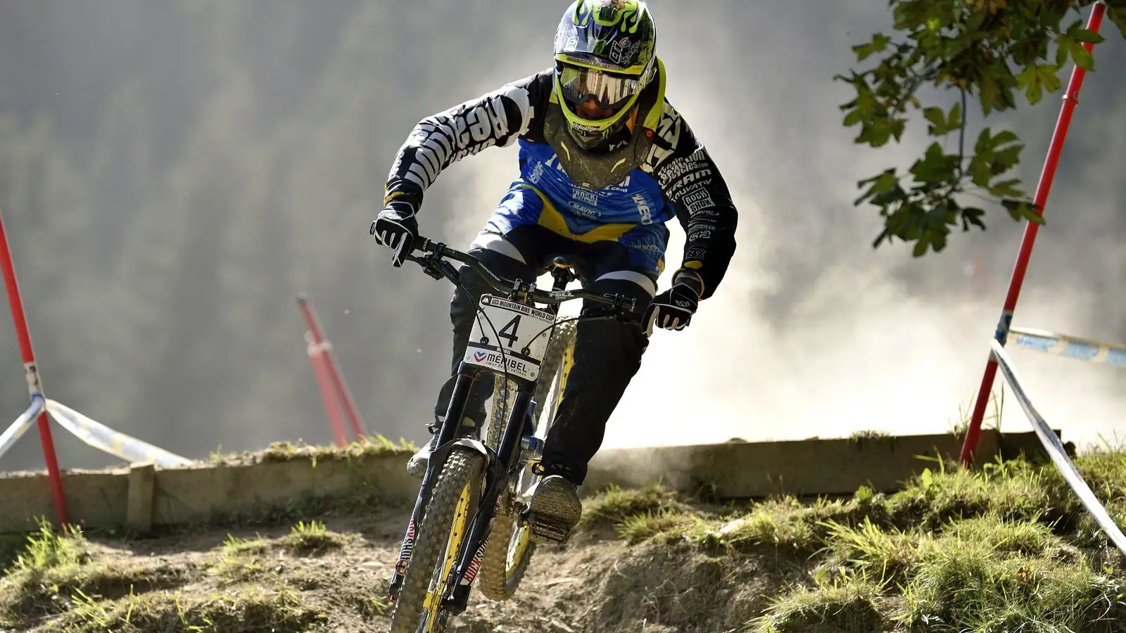 Samuel Hill — Méribel World Cup 2014 · DHI