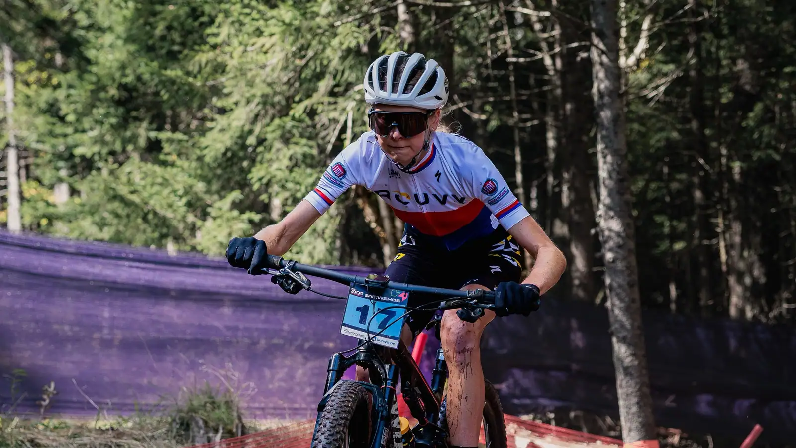 Adéla Holubová — 2023 UCI MTB World Cup Snowshoe · XCO