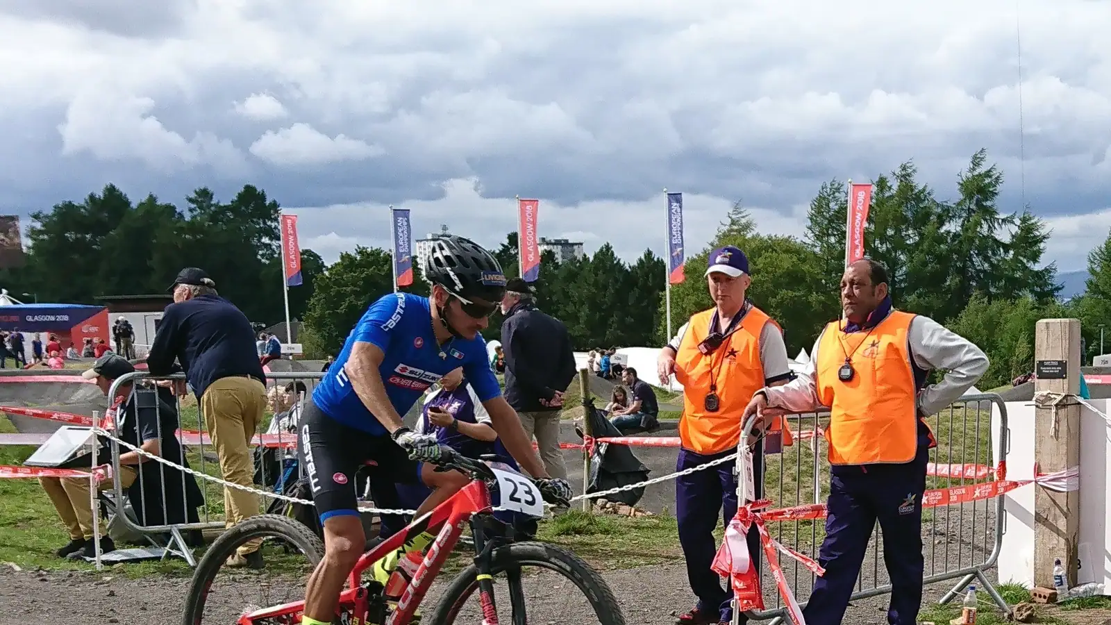 Gioele Bertolini — 2018 UEC European Championships Glasgow · XCO