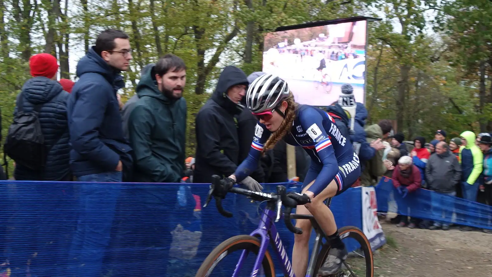 Line Burquier — 2022 European Cyclo-cross Championships Namur · CX