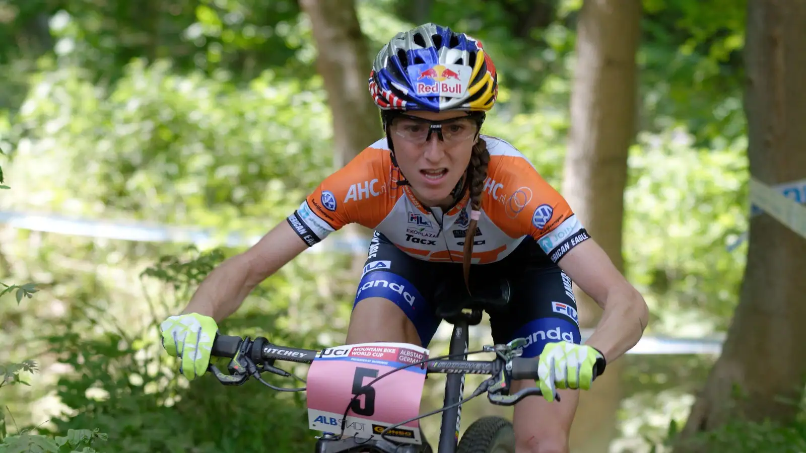 Yana Belomoina — Albstadt World Cup 2017 · XCO